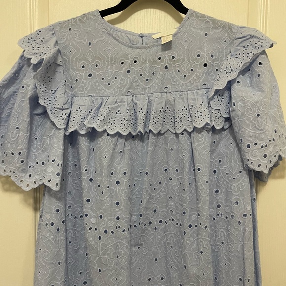 Blue Lace Dress - Picture 1 of 4